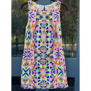 Mara Hoffman Aztec Neon Shift Dress
